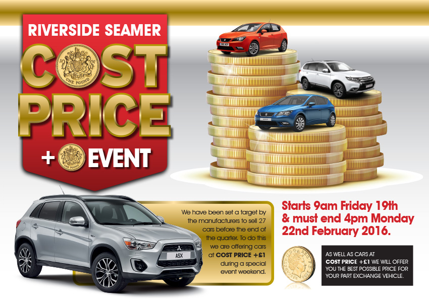 Cost price plus a pound motors event from 2016