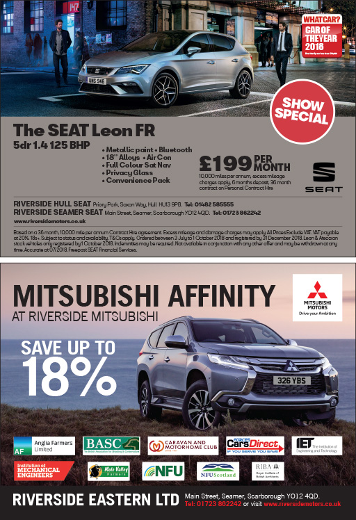 Seat & Mitsubishi dual franchise leaflets