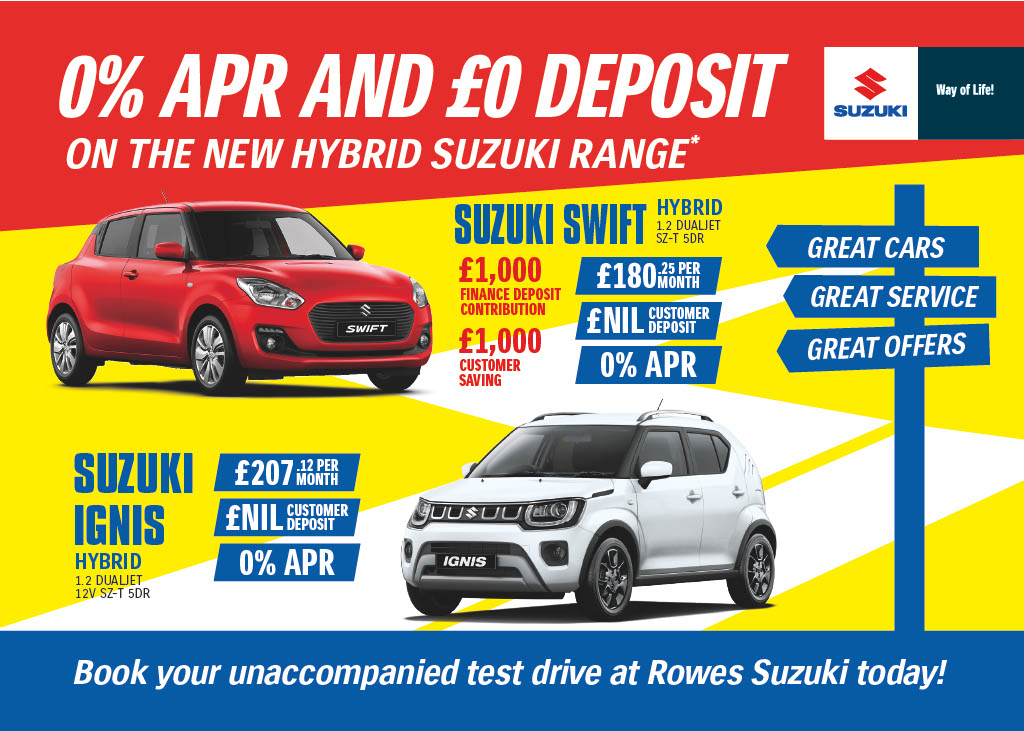 Enhanced finance offer at Rowes Honda